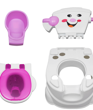 Zindelijkheidstraining Kindertoilet met Lachend Gezicht – Peuterpotje