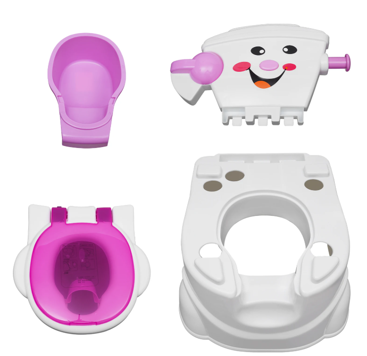 Zindelijkheidstraining Kindertoilet met Lachend Gezicht – Peuterpotje