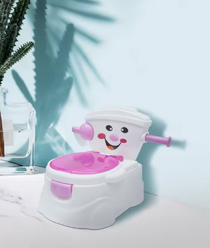 Zindelijkheidstraining Kindertoilet met Lachend Gezicht – Peuterpotje