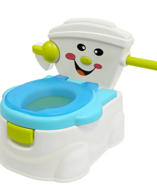 Draagbaar Kindertoilet met Lachend Gezicht – Opvouwbaar Zindelijkheidstraining Potje