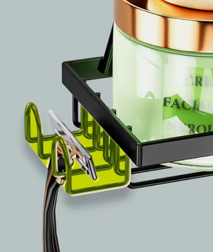 Hangende Badkamerplank Boven Deur – Boorvrij Opbergrek voor Douche en Toilet