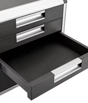 4-Laags Desktop Bestandsorganizer – Afsluitbare Documentenkast voor Kantoor en Thuis