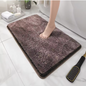 Pluche Badkamermat Antislip – Absorberende Vloermat met Verdikte Rand