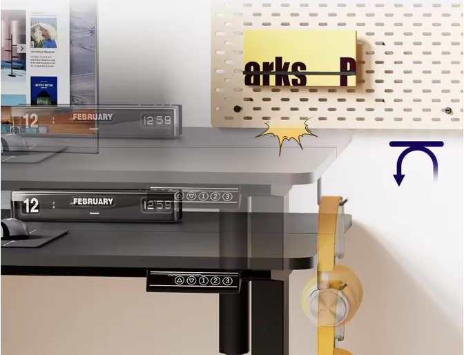 Elektrisch Verstelbaar Sta-Bureau met Geheugen – In Hoogte Verstelbaar Thuiswerk Bureau