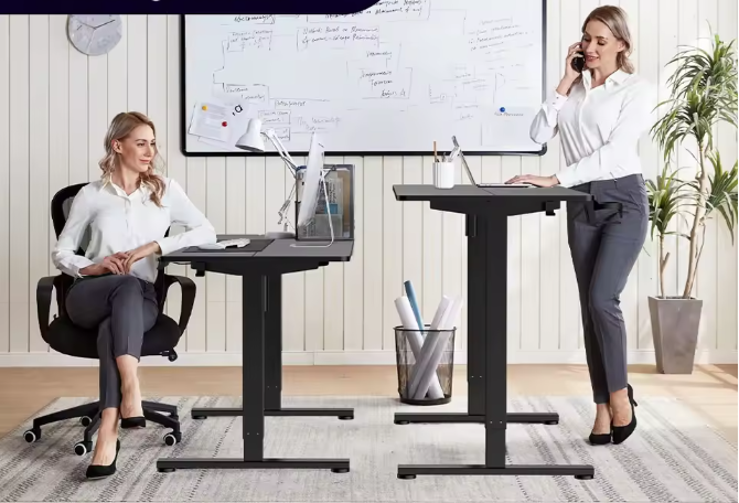 Elektrisch Verstelbaar Sta-Bureau met Geheugen – In Hoogte Verstelbaar Thuiswerk Bureau