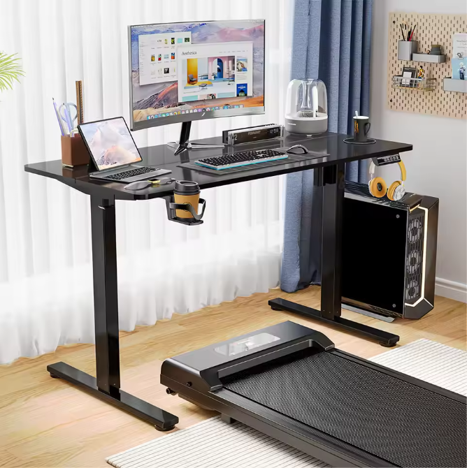 Elektrisch Verstelbaar Sta-Bureau met Geheugen – In Hoogte Verstelbaar Thuiswerk Bureau