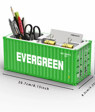 Gesimuleerde Cargo Container Penhouder – Desktop Organizer 1:20