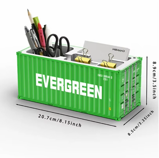 Gesimuleerde Cargo Container Penhouder – Desktop Organizer 1:20