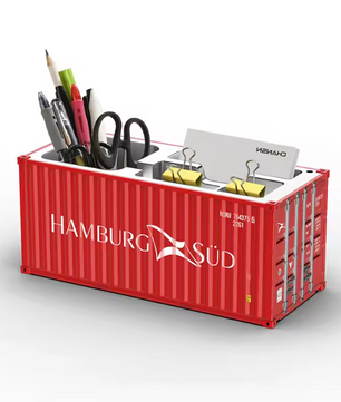 Gesimuleerde Cargo Container Penhouder – Desktop Organizer 1:20