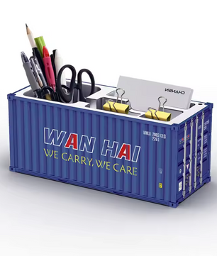 Gesimuleerde Cargo Container Penhouder – Desktop Organizer 1:20