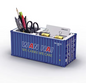Gesimuleerde Cargo Container Penhouder – Desktop Organizer 1:20