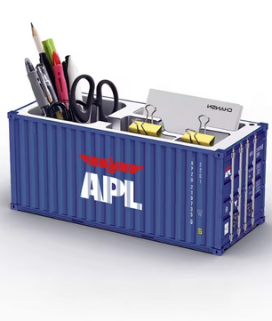 Gesimuleerde Cargo Container Penhouder – Desktop Organizer 1:20