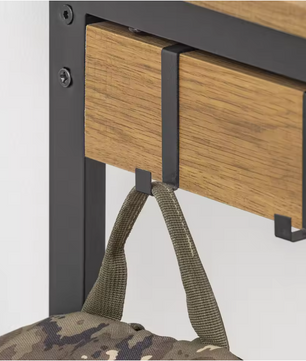 Compact Bureau met Lade en 2 Haken – Werktafel voor Thuis, Studie en Kantoor