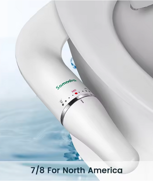 Ultraslanke Toiletbidet – Bidet Toiletbrilbevestiging met Verstelbare Waterdruk