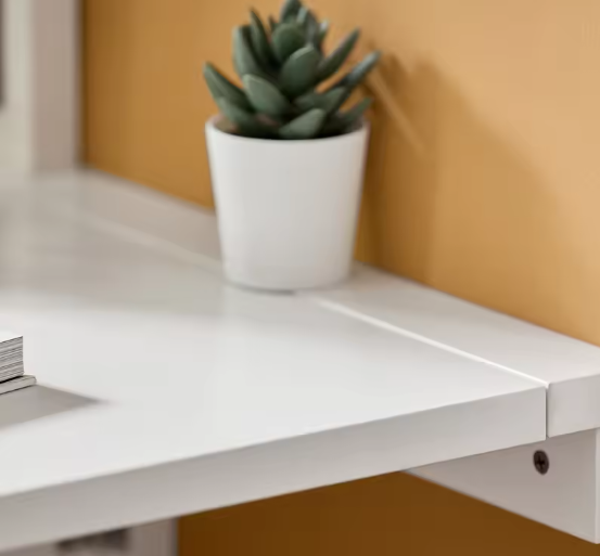Wandklaptafel 60 × 40 cm – Ruimtebesparende Keukentafel en Bureau