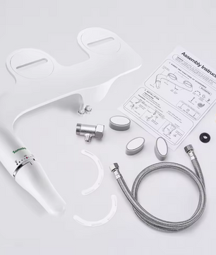 Ultraslanke Toiletbidet – Bidet Toiletbrilbevestiging met Verstelbare Waterdruk