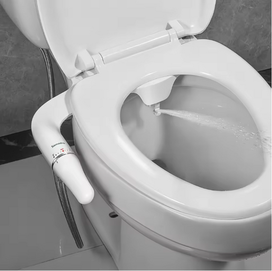 Ultraslanke Toiletbidet – Bidet Toiletbrilbevestiging met Verstelbare Waterdruk