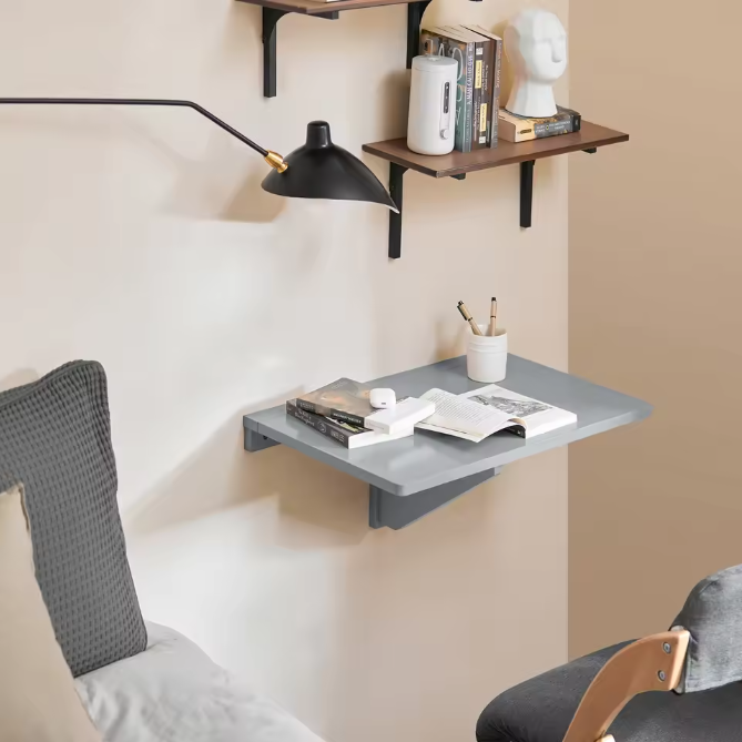 Wandklaptafel 60 × 40 cm – Ruimtebesparende Keukentafel en Bureau