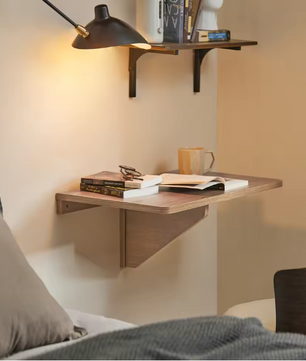 Wandklaptafel 60 × 40 cm – Ruimtebesparende Keukentafel en Bureau