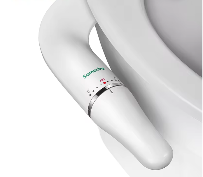 Ultraslanke Toiletbidet – Bidet Toiletbrilbevestiging met Verstelbare Waterdruk