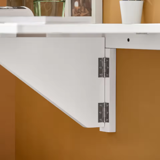 Wandklaptafel 60 × 40 cm – Ruimtebesparende Keukentafel en Bureau