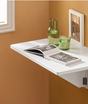 Wandklaptafel 60 × 40 cm – Ruimtebesparende Keukentafel en Bureau