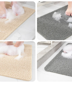 Antislip Douchemat 40 × 60 cm – Comfortabele PVC Badmat met Waterafvoer