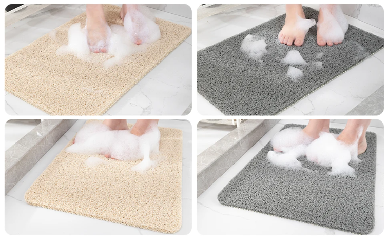 Antislip Douchemat 40 × 60 cm – Comfortabele PVC Badmat met Waterafvoer
