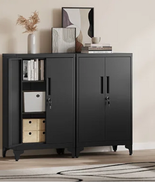 Metalen Archiefkast met 2 Deuren – Multifunctionele Opbergkast