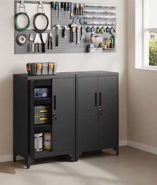 Metalen Archiefkast met 2 Deuren – Multifunctionele Opbergkast