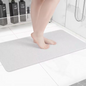 Antislip Douchemat 40 × 60 cm – Comfortabele PVC Badmat met Waterafvoer