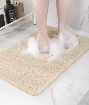 Antislip Douchemat 40 × 60 cm – Comfortabele PVC Badmat met Waterafvoer