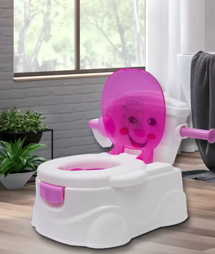 Kindertoilet voor Peuters – Trainingstoilet met Antislip Handgrepen