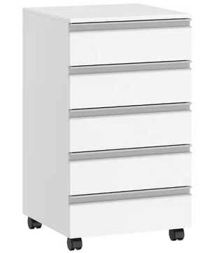 Mobiele Archiefkast met 5 Laden en Slot – Compacte Kantooropslag