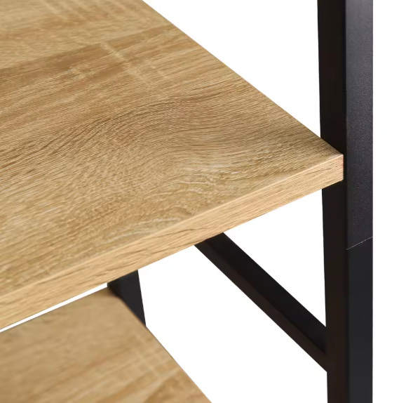 6-Laags Ladder Opbergplank – Smalle Boekenplank voor Badkamer, Keuken en Woonruimte