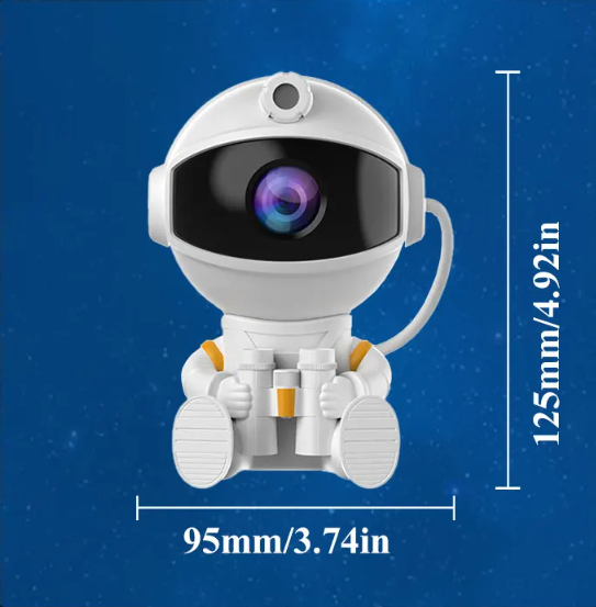 Astronaut Galaxy Projector – LED Sterrenhemel en Nebula Nachtlamp