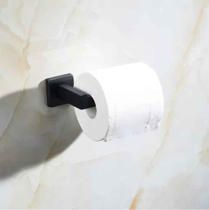 Roestvrijstalen Toiletrolhouder met Plank – Wandgemonteerd Badkameraccessoire