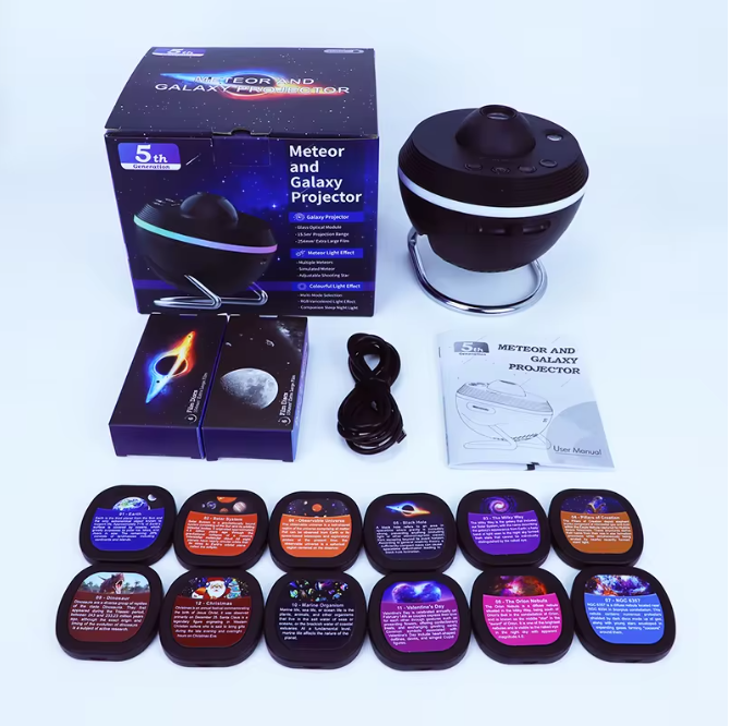 Meteoor Galaxy Projector 13-in-1 – Ultra Heldere Sterrenhemel Nachtlamp