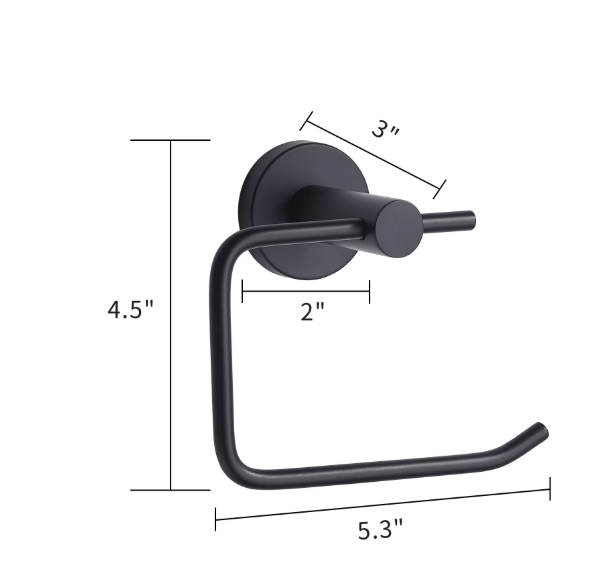 Roestvrijstalen Toiletrolhouder met Plank – Wandgemonteerd Badkameraccessoire