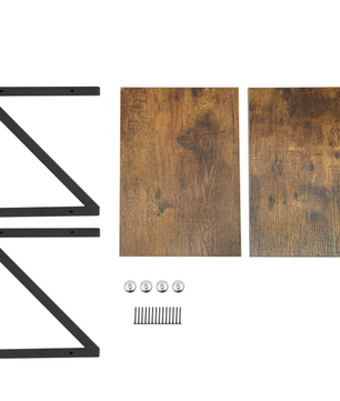 2-Laags Desktop Printerstandaard – Compact Bureau Opbergrek