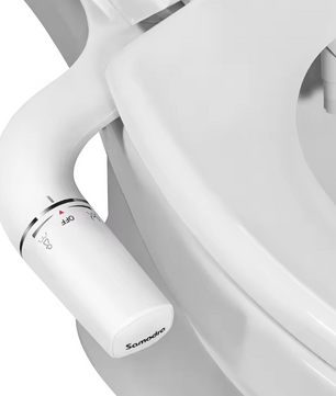 Ultradunne Toiletbidet met Dubbele Sproeier – Niet-Elektrische Hygiënische Douche