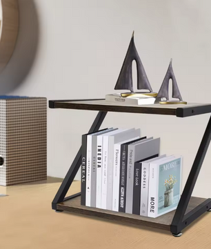 2-Laags Desktop Printerstandaard – Compact Bureau Opbergrek