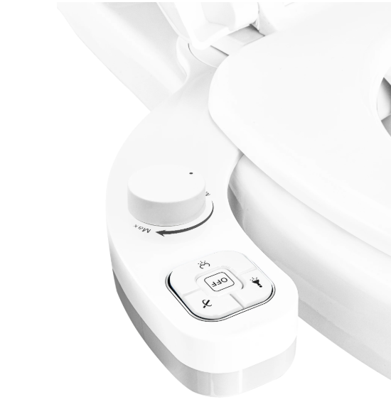 Niet-Elektrische Toiletbidet met Zelfreinigend Dubbel Mondstuk – Wc-Bril Bevestiging