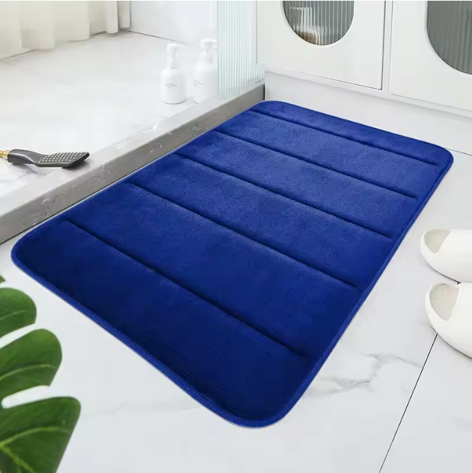 Badkamer Koraalfluweel Antislip Mat – Snelle Waterabsorptie, Zacht en Machinewasbaar
