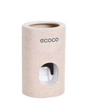 Automatische Tandpasta Dispenser met Tandenborstelhouder – Wandmontage Badkamer Set