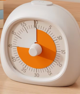 Visuele Timer 60 Minuten – Stille Countdown Klok voor Keuken, Studie en Werk