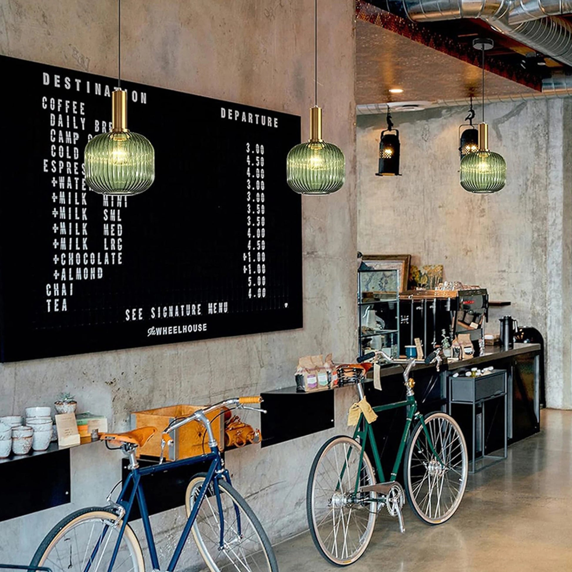 Glazen LED Hanglamp – Retro Luxe Design Hanglamp van Glas & Metaal – Sfeervolle Pendellamp voor Keuken, Eetkamer, Woonkamer & Restaurant