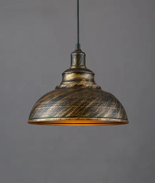Vintage Industriële Kroonluchter – Retro Loft Hanglamp van Metaal – Decoratieve Verlichting voor Woonkamer, Eetkamer & Restaurant