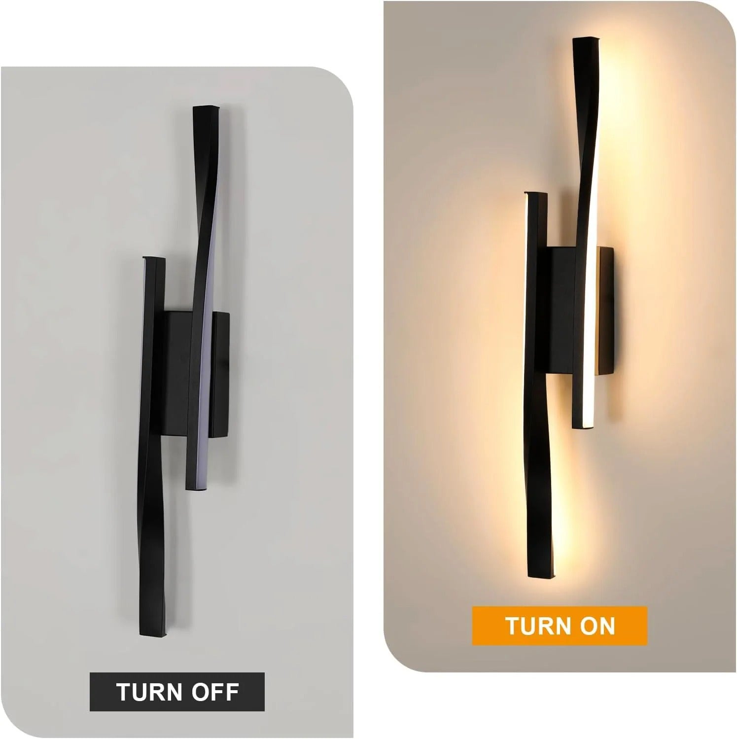 Moderne LED Wandlamp 16W – Minimalistisch Zwart Aluminium Design – Strakke Binnenverlichting voor Slaapkamer, Hal & Eetkamer