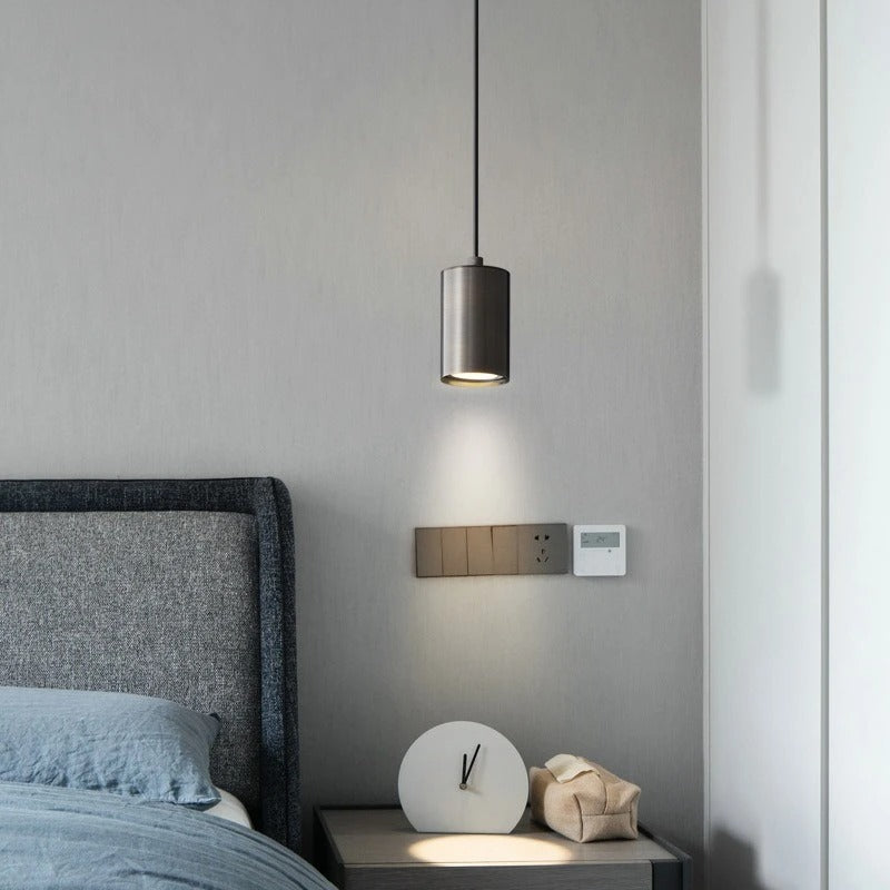 Nordic Minimalistische LED Hanglamp – Moderne IJzeren Design Plafondlamp met Geïntegreerde LED – Strakke Scandinavische Verlichting voor Woonkamer, Slaapkamer & Trap